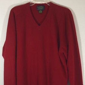 Club Room By Charter Club 2-Ply Cashmere M Flaws Multiple Small Holes Front =T